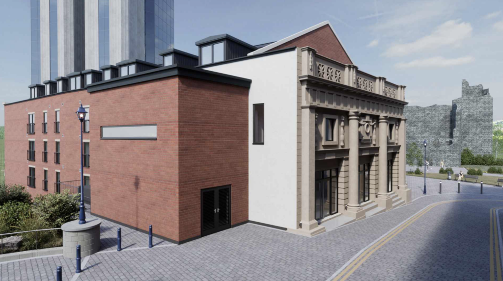 proposed view of Castle Cinema