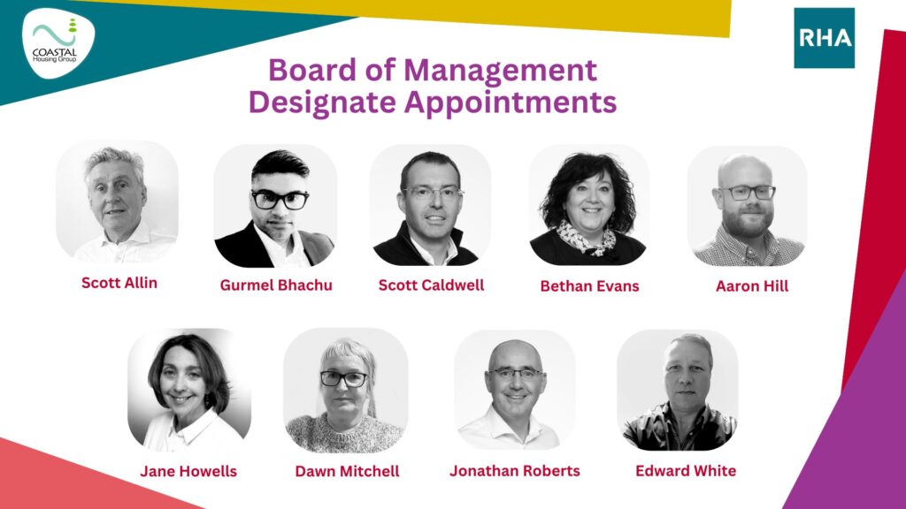 Board of management designate appointments headshots